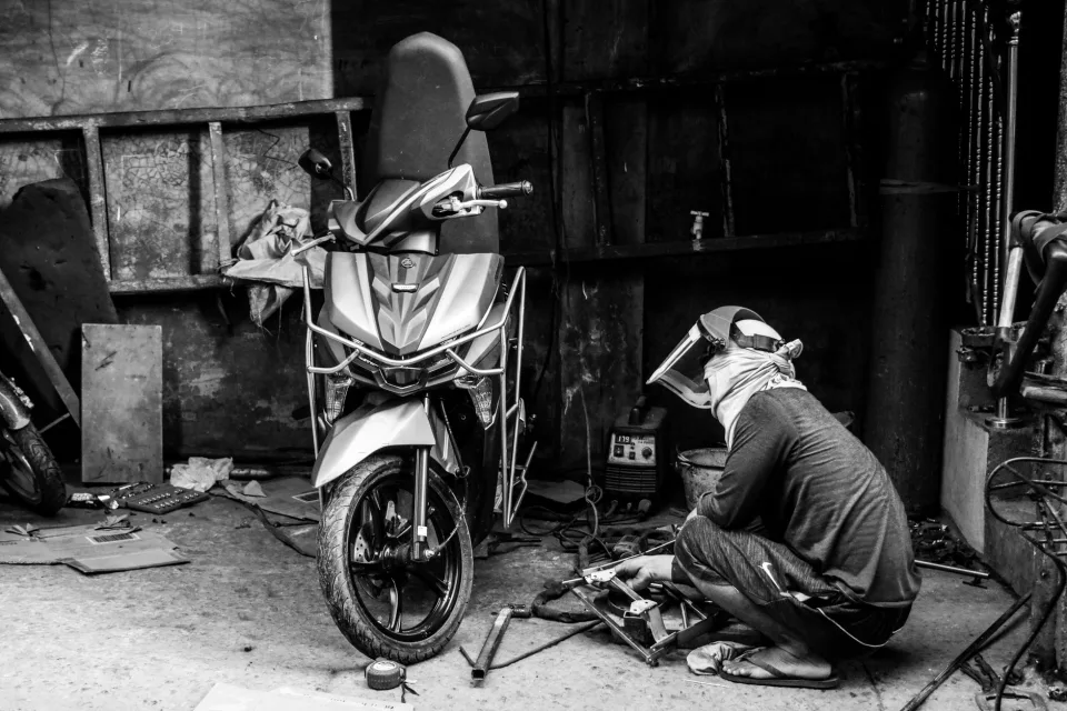Thay dầu máy